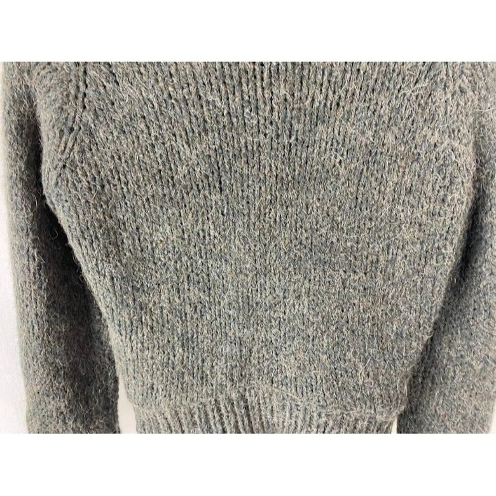 Twelfth Street By Cynthia Vincent Gray  Alpaca Blend Sweater Jacket style# S9517 - Picture 13 of 14